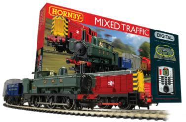 hornby industrial freight electric train set