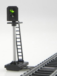 Train-tech Lc10p OO Gauge Level Crossing W Pair of Operating Light Heads Sound for sale online 